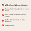  Specialty Coffee Subscription 